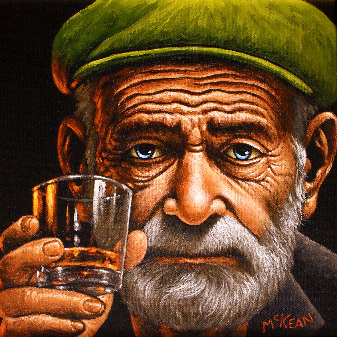 A toast to absent friends